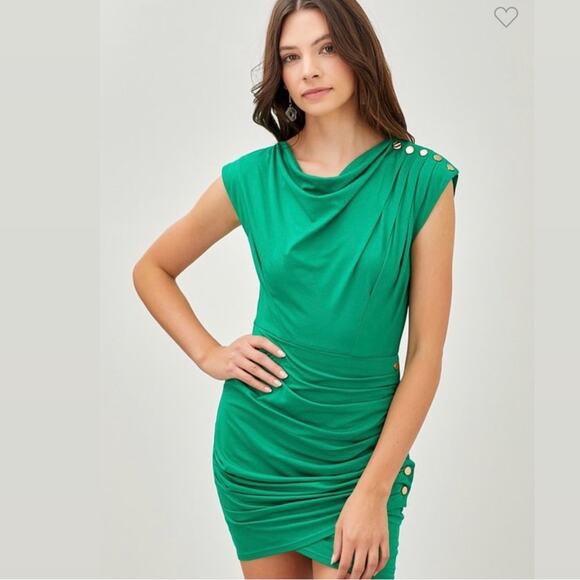 DO+BE Mini Ruched Dress - Picture 1 of 9
